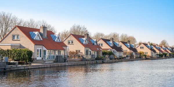 Vakantiehuis aan het water